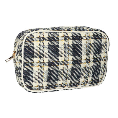 Boîte de toilette Traveler Boîte en tweed 26x16cm