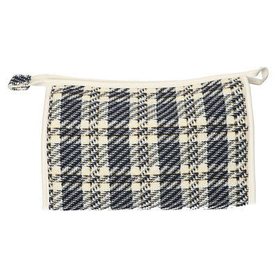 Sac de toilette Traveler Fenêtre en tweed 26x16cm