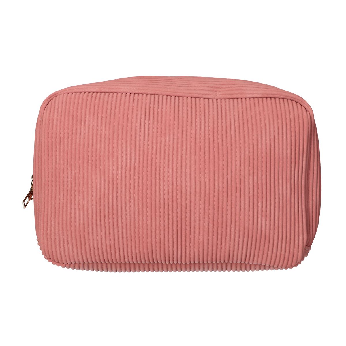 Traveler Toilet Sac Rib Tissu étanche rose 28x17cm