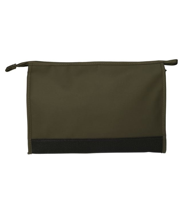 Sac de toilette Traveler Rubber Bottom Green 35x24cm