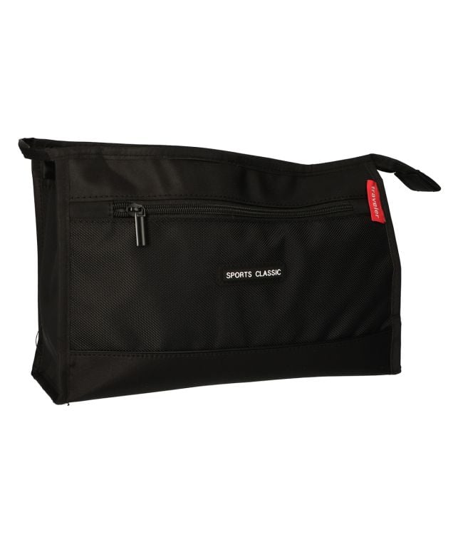 Traveler Toilet Sac Sports Classic Black 30x19.5cm