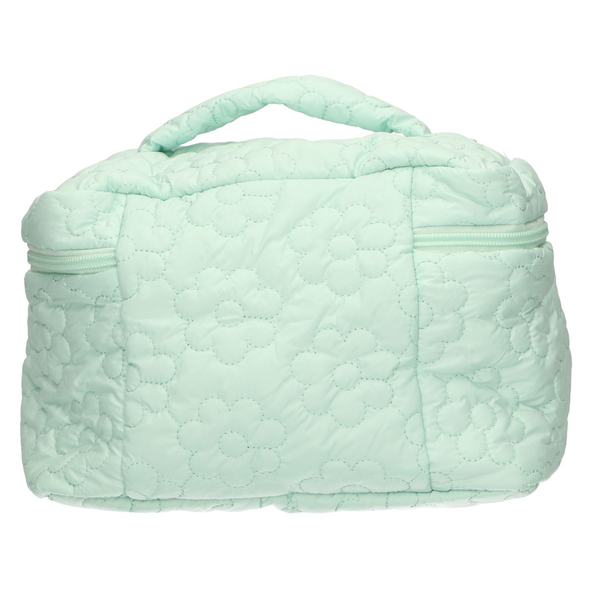 Trousse de beauté Traveler fleurs turquoise 24cm x 17cm