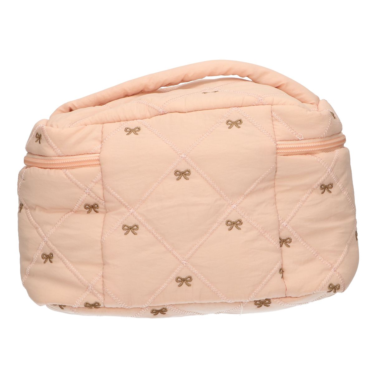Trousse de beauté Traveler noeuds saumon 24cm x 17cm