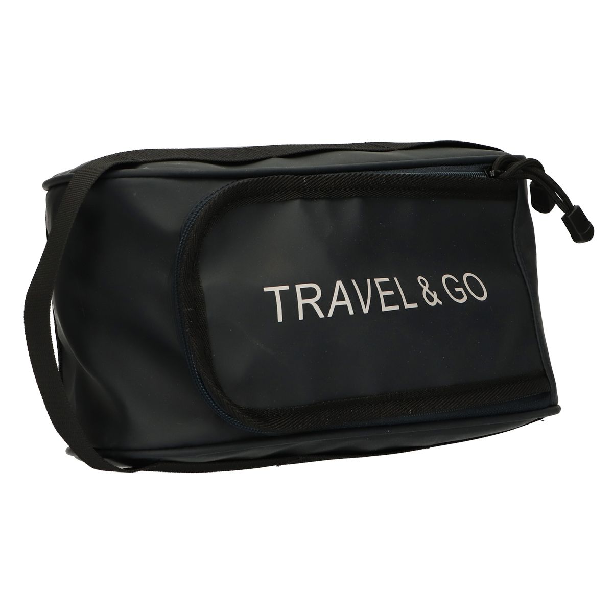 Trousse de toilette traveller travel go bleu foncé 15,5cm x 13,5cm