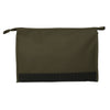 Trousse de toilette Traveler fond caoutchouc vert foncé 30cm x 19,5cm