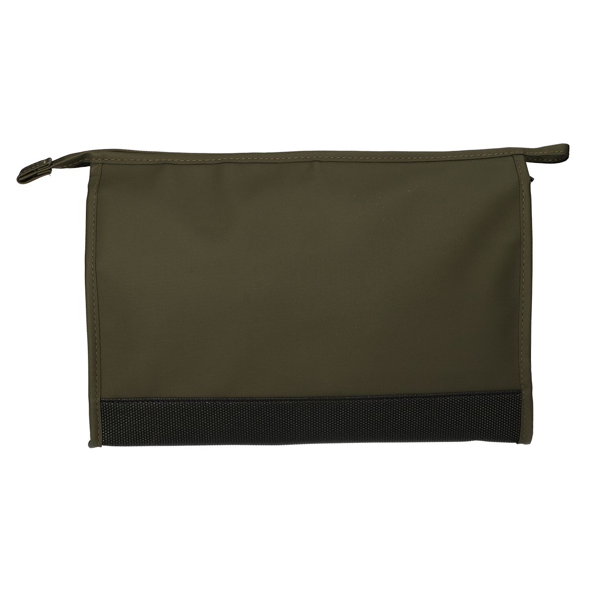 Trousse de toilette Traveler fond caoutchouc vert foncé 30cm x 19,5cm