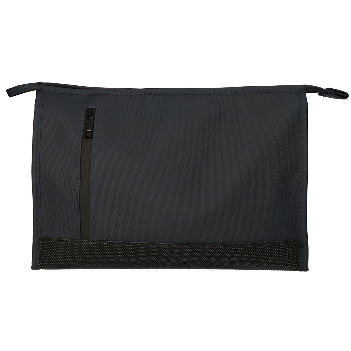 Trousse de toilette Traveler fond caoutchouc bleu foncé 30cm x 19,5cm