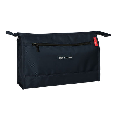 Trousse de toilette traveller sport homme classique bleu foncé 35cm x 24cm