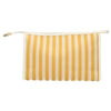 Trousse de toilette traveller été jaune rayé 29cm x 19,5cm