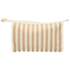 Trousse de toilette traveller été kaki rayé 29cm x 19,5cm