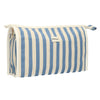 Trousse de toilette traveller été bleu rayé 29cm x 19,5cm