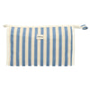 Trousse de toilette traveller été bleu rayé 29cm x 19,5cm