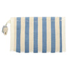 Sac miroir traveller été bleu rayé 17cm x 11cm