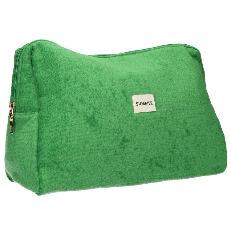 Trousse de toilette Traveler éponge vert 28cm x 20cm