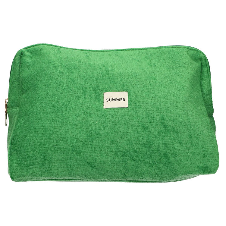 Trousse de toilette Traveler éponge vert 28cm x 20cm