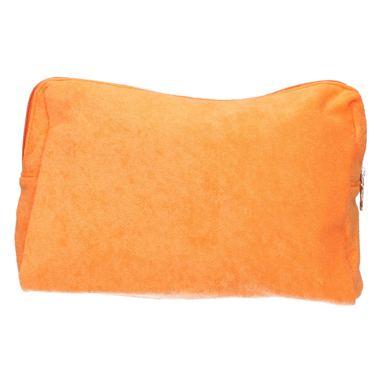 Trousse de toilette Traveler en tissu éponge orange 28cm x 20cm