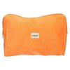 Trousse de toilette Traveler en tissu éponge orange 28cm x 20cm
