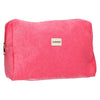 Trousse de toilette Traveler en tissu éponge rose 28cm x 20cm