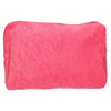 Trousse de toilette Traveler en tissu éponge rose 28cm x 20cm