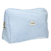 Trousse de toilette Traveler en tissu éponge bleu 28cm x 20cm