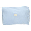 Trousse de toilette Traveler en tissu éponge bleu 28cm x 20cm