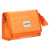 Sac miroir traveller en tissu éponge orange 16,5cm x 12cm