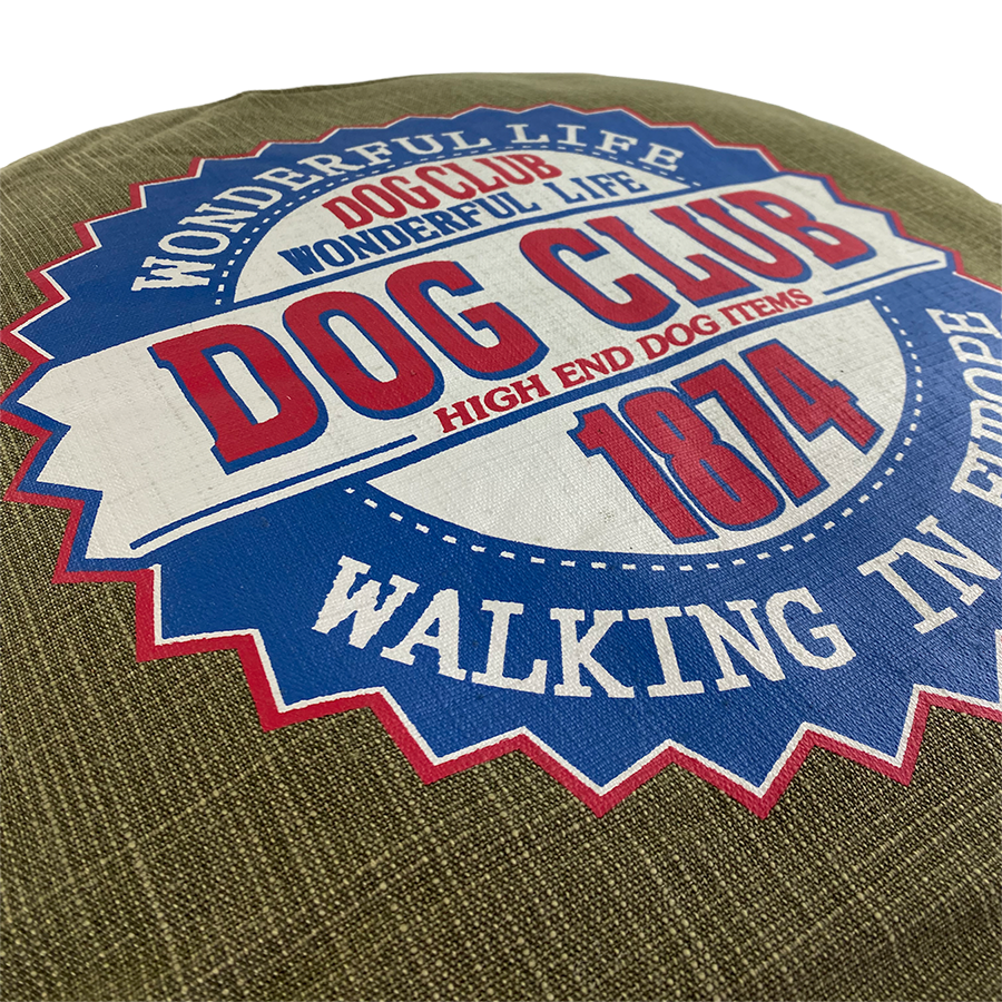 Tom co coussin pour chien dog club rond 62x62x14cm