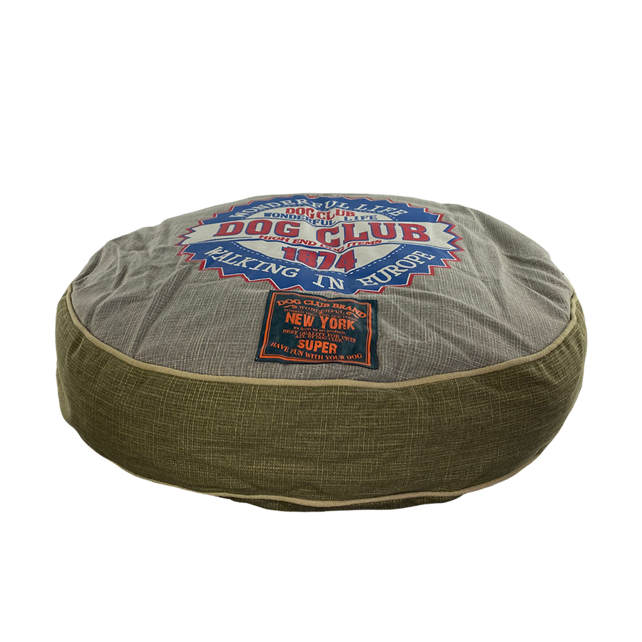 Tom co coussin pour chien dog club rond 62x62x14cm