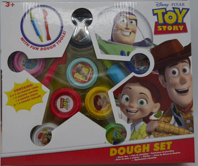 Toy Story Clay Set avec 8 bocaux d'argile et de couteau avec rouleau
