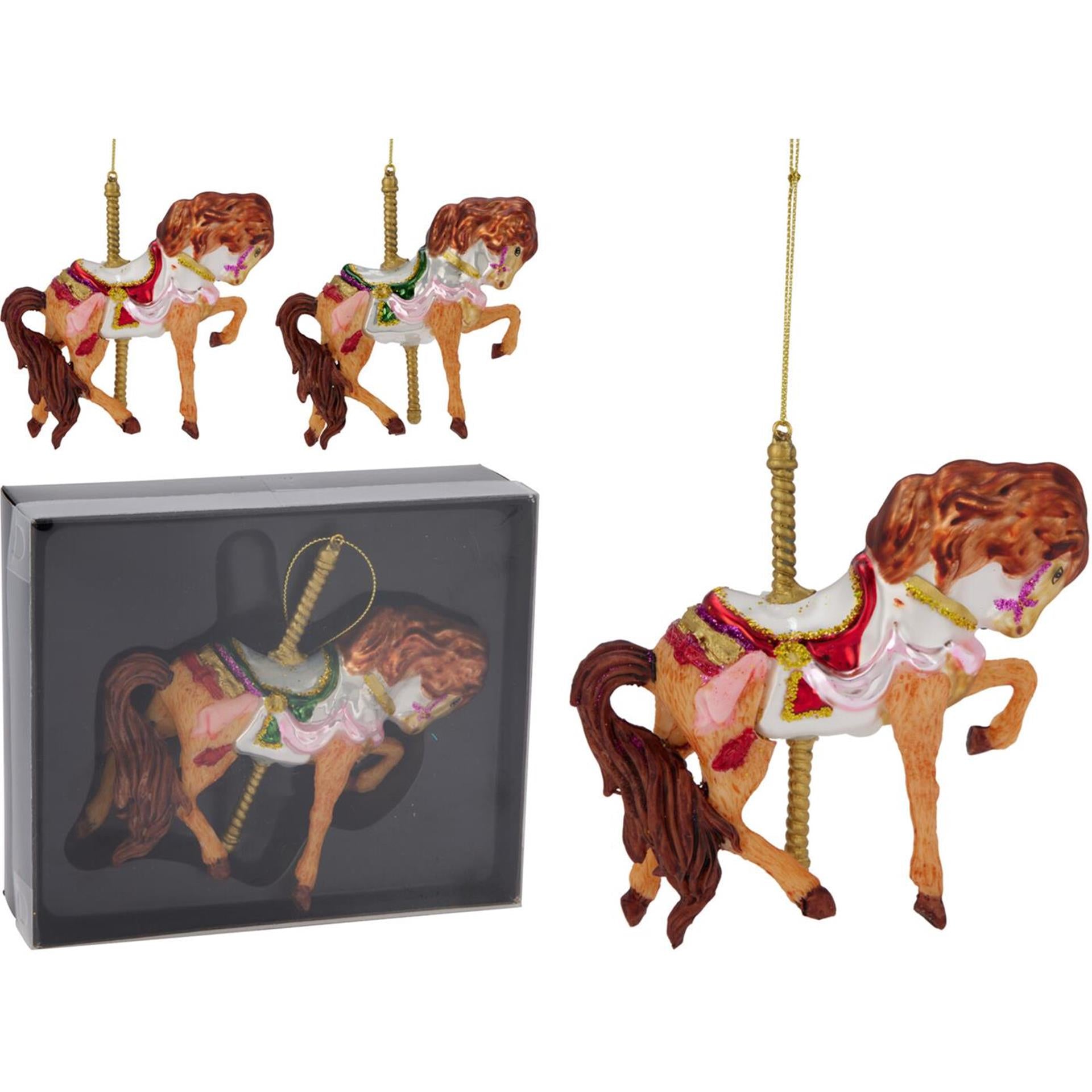 Pendentif cheval 12x3x11cm