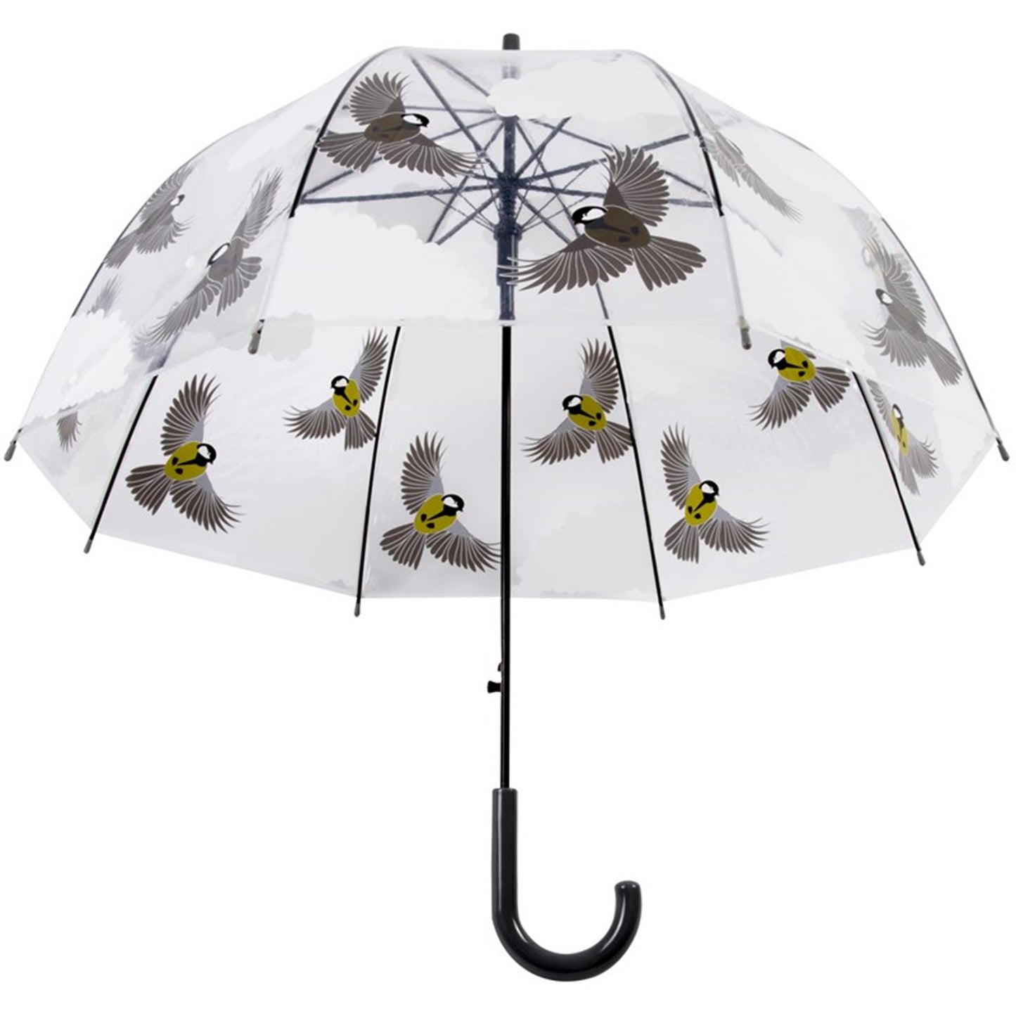 Parapluie design Esschert 2 faces oiseau