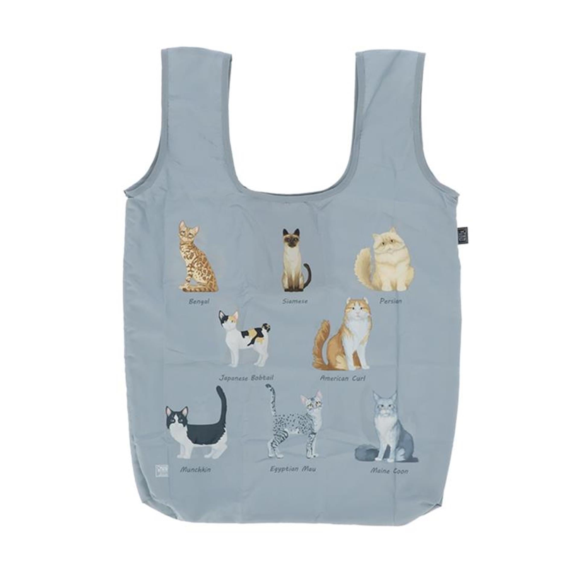 Sac pliable design Esschert races de chats