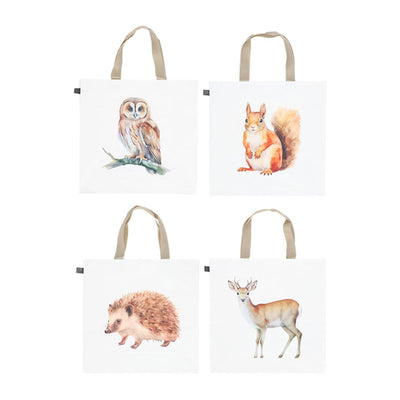Sac shopping design Esschert animal de la forêt