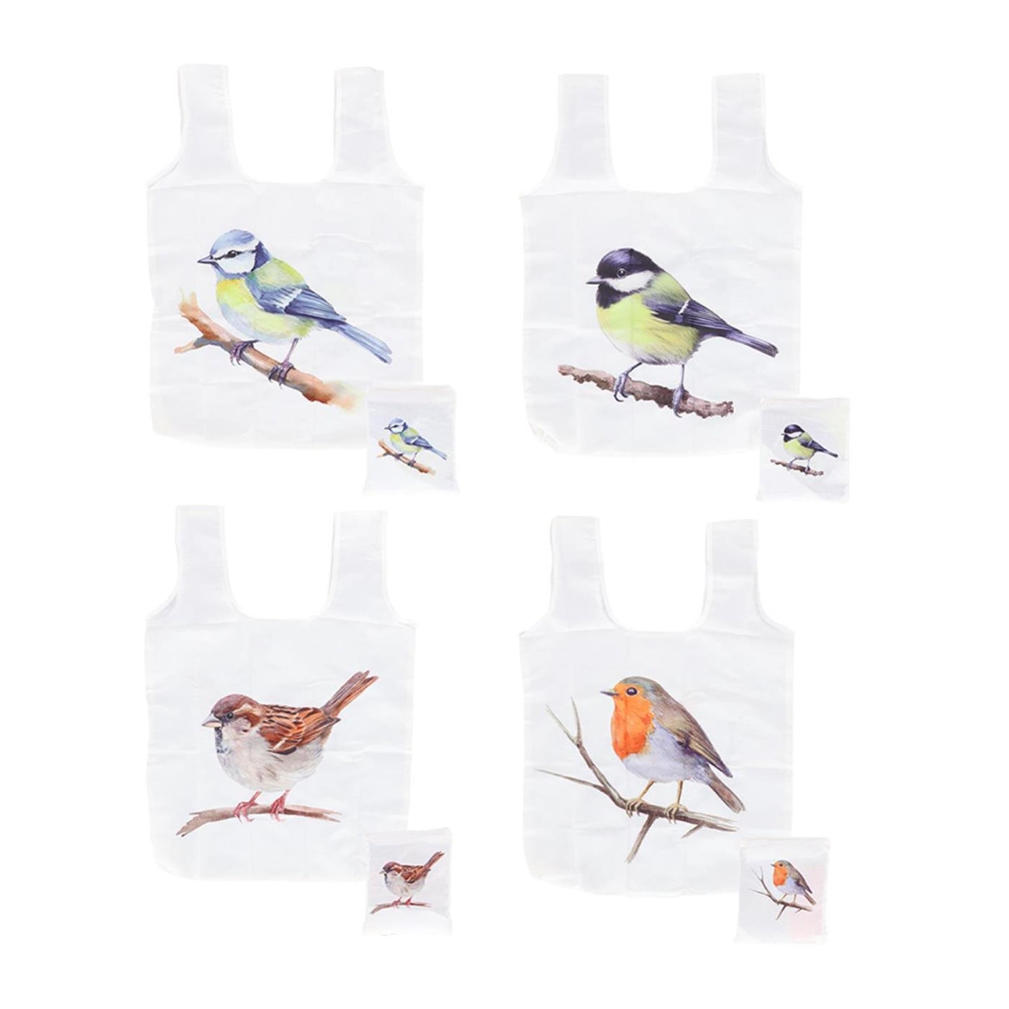 Sac pliable design Esschert oiseau