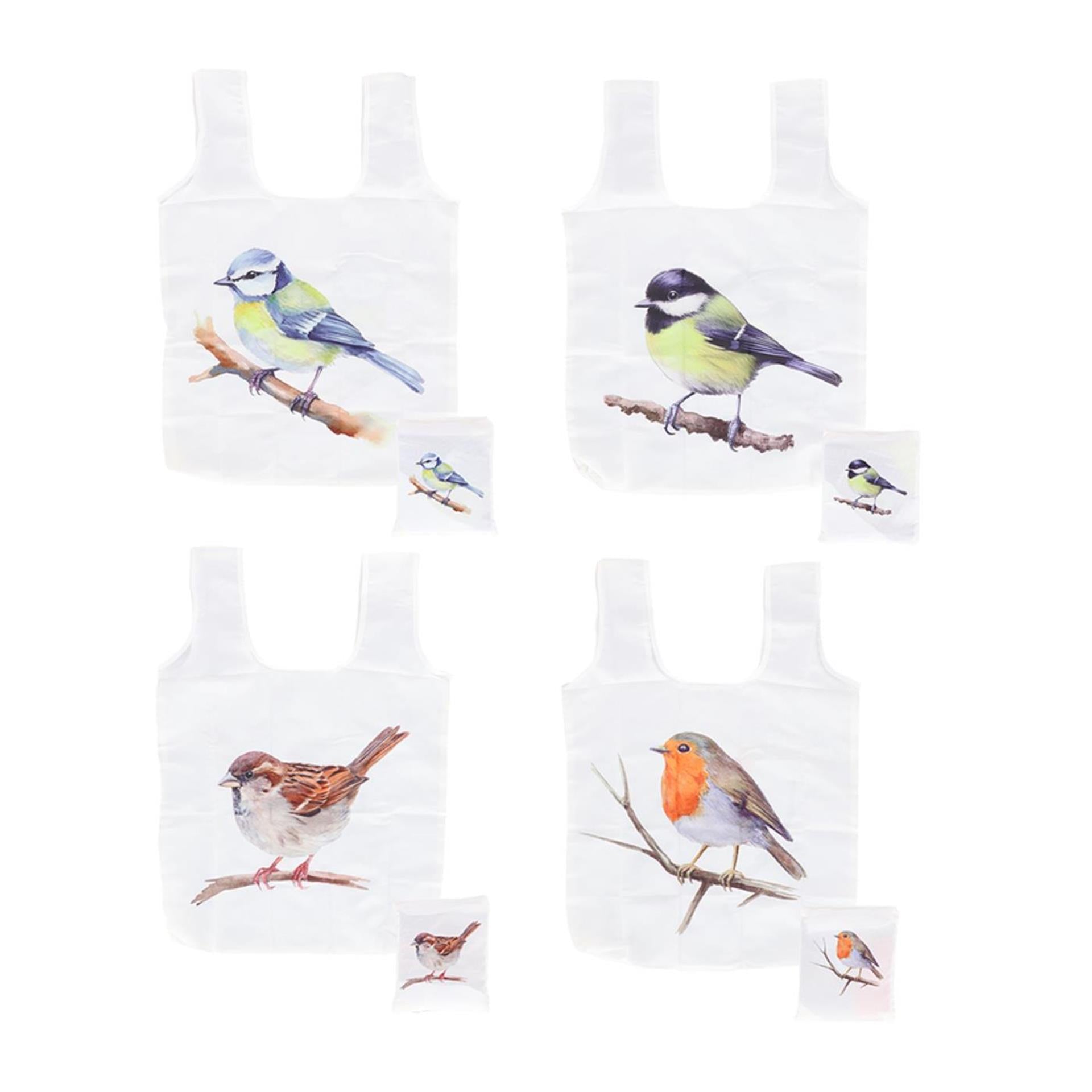 Sac pliable design Esschert oiseau