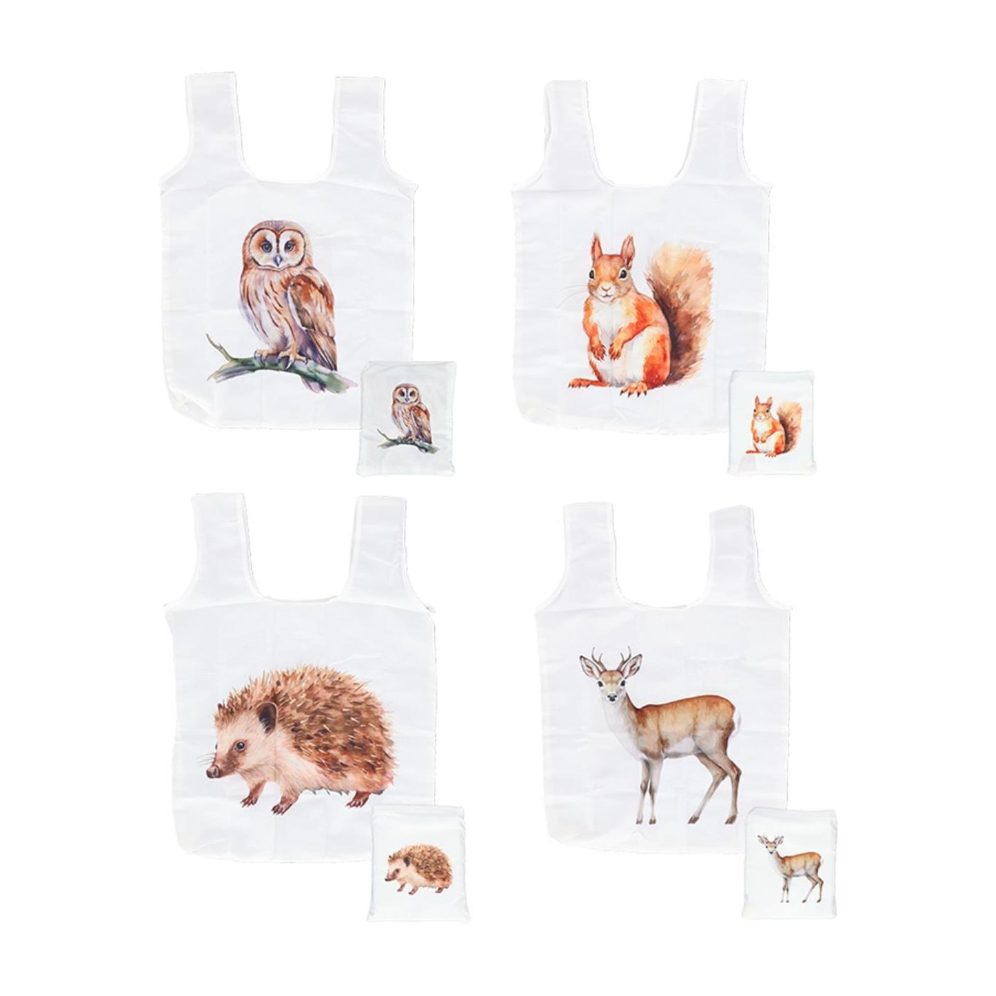 Sac pliable design Esschert forêt