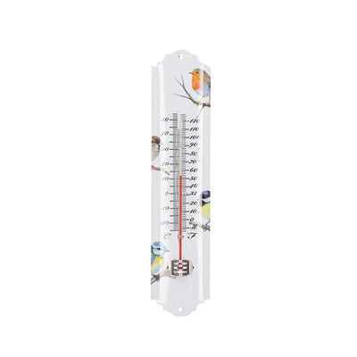 Thermomètre design Esschert oiseaux