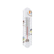 Thermomètre design Esschert oiseaux