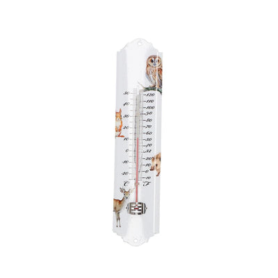 Thermomètre design Esschert animaux de la forêt