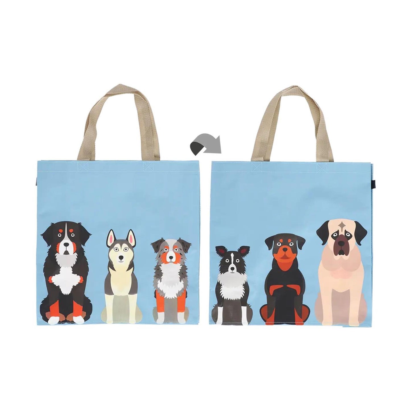 Esschert sac shopping design chiens
