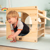 TP jouets actif-tots klimkubus klimrek en bois de 12 mois