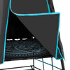 TP Toys Explorer Tour d'escalade avec zone de jeu ombragée bleu noir