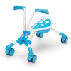 La marée des insectes brouillées avec 4 roues junior blauw wit