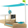 TP Toys Ahoy Playboat en bois avec accessoires de sac de sable extensible