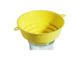Entonnoir de conserve Deti en plastique jaune