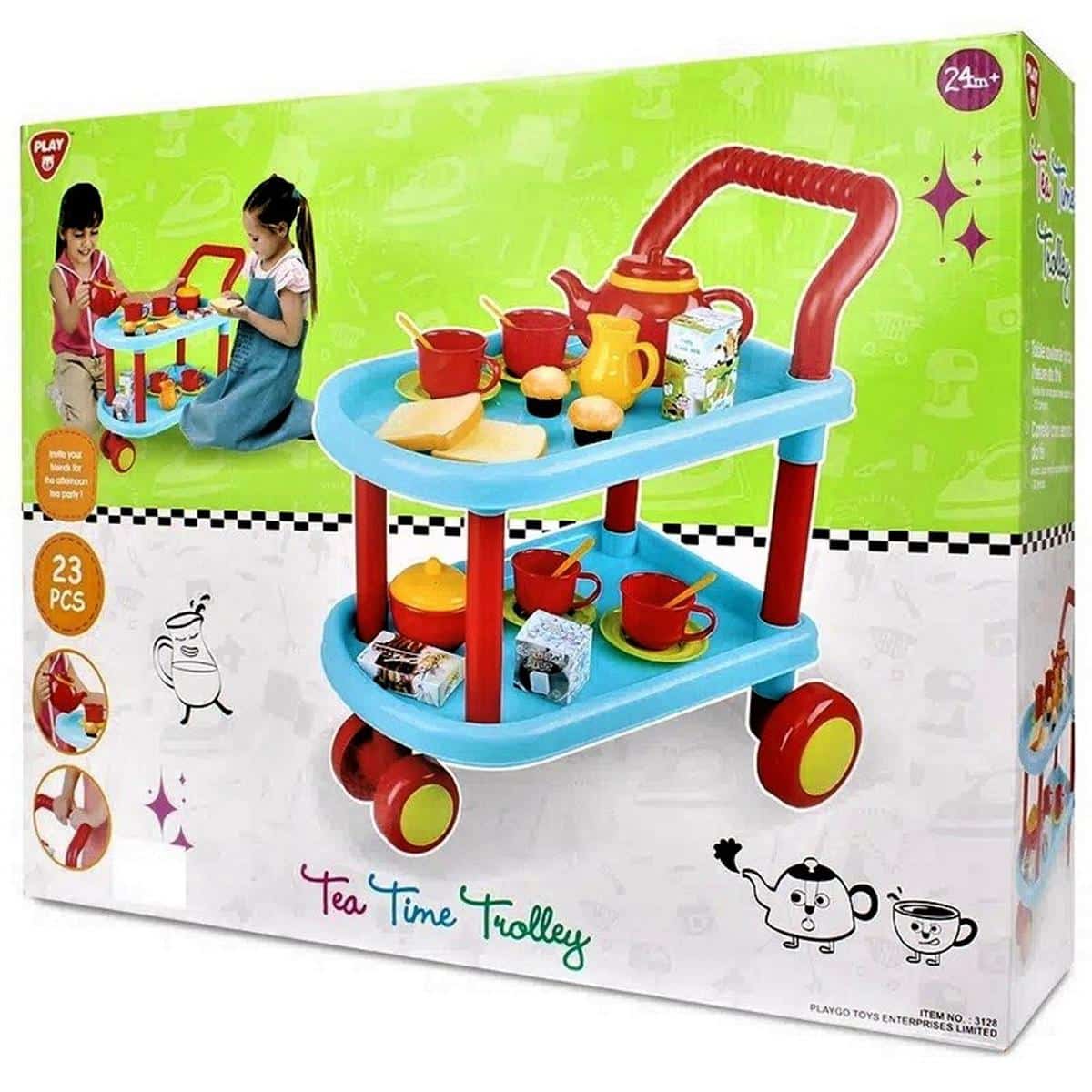Téle de thé 23 pièces, tout comme le set à domicile