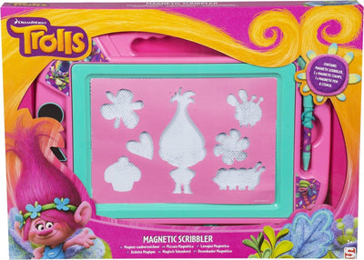 Trolls Magical Drawing Board, avec des modèles des trolls comme exemple