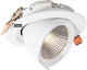 Downlight led Tronix blanc 18-30w 3000k modèle banane 45gr - led2355