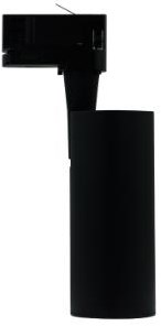 Spot sur rail Tronix triphasé avec raccord gu10 noir - 5050503