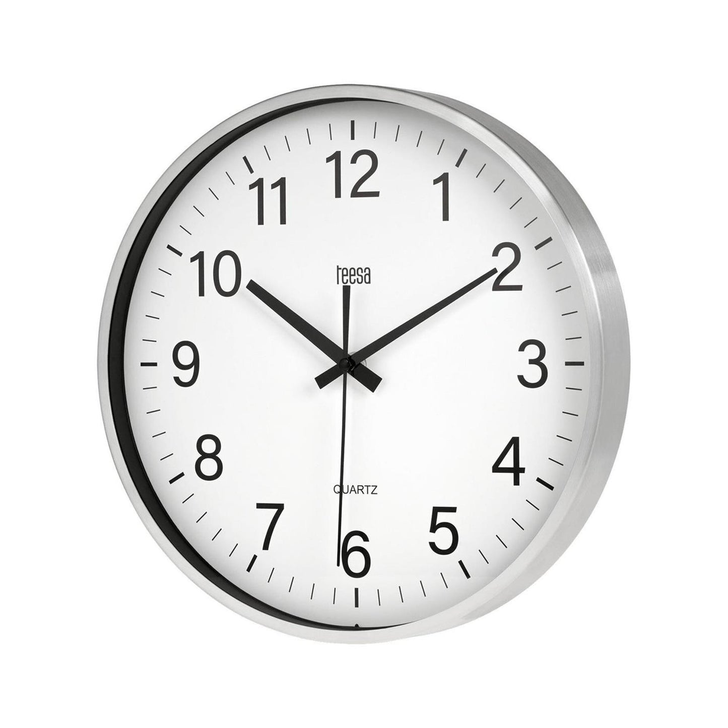 Teesa horloge murale ø30cm argent